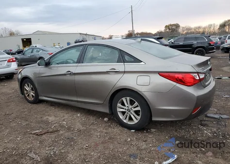 2014 Hyundai Sonata Gls from USA, damaged, VIN 5NPEB4AC1EH836099